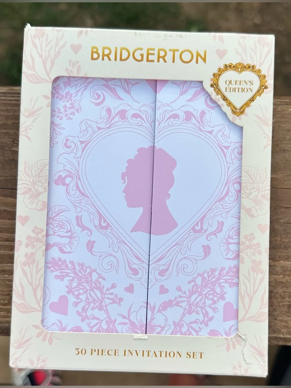 Bridgerton Party Supplies Bundle - Door Hanger, Invitations, & Napkins